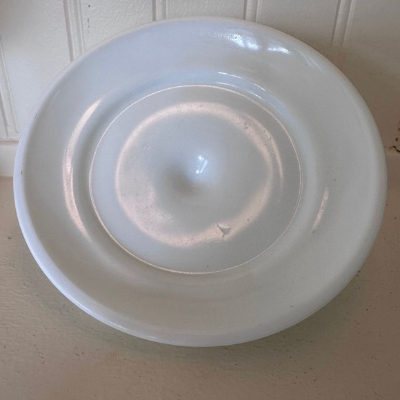 Milk Glass Harvest Grape Design Candy Dish/Compote - Picture 9 of 11